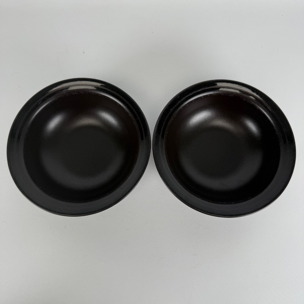 MIDNIGHT SUN BY PFALTZGRAFF BROWN BOWL SET OF 2